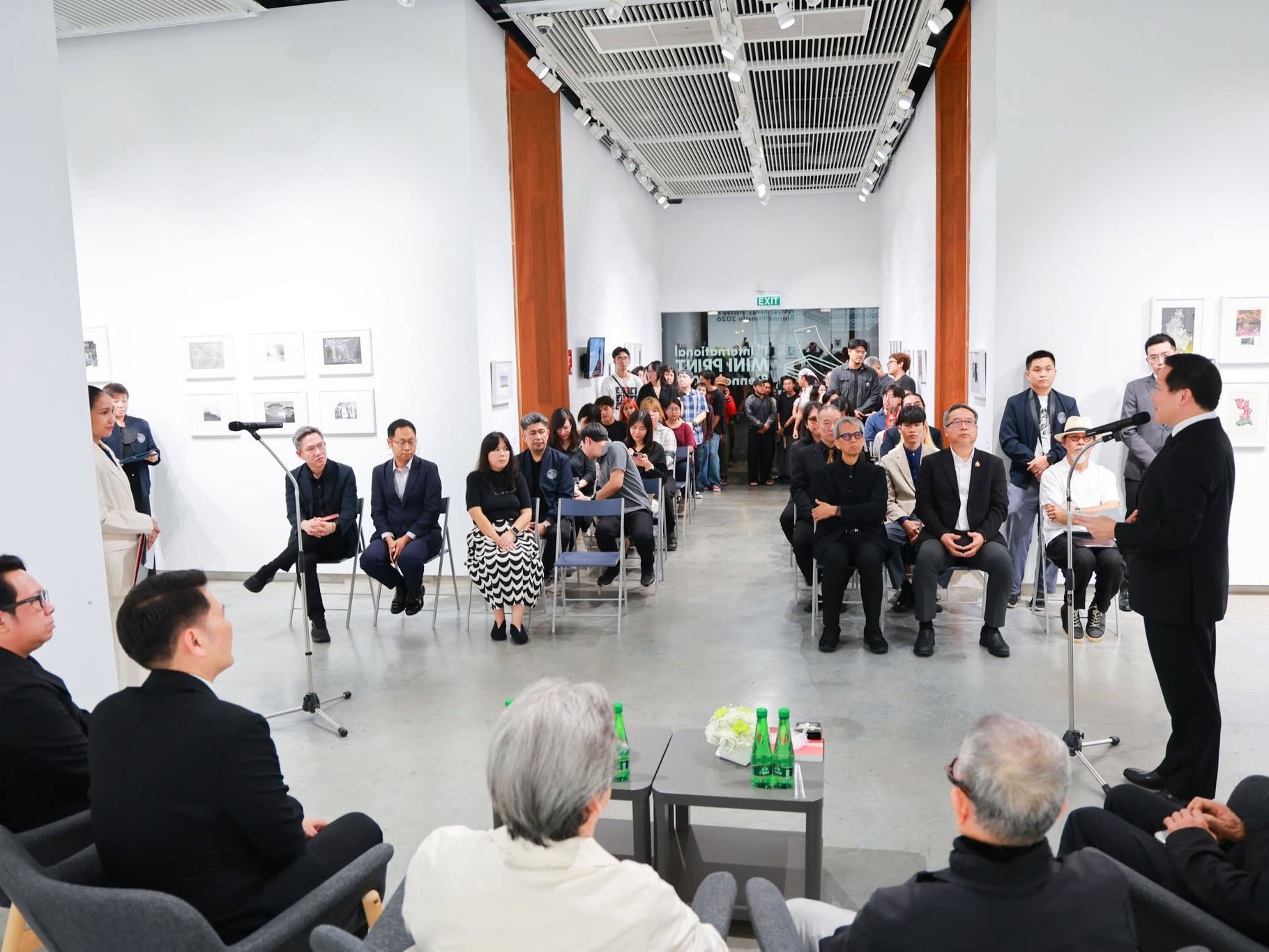 泰国艺术大学绘画学院隆重开幕“2026年第一届国际迷你版画双年展” - 4